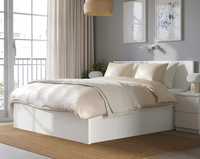 Łóżko ikea malm z materacem 140x200