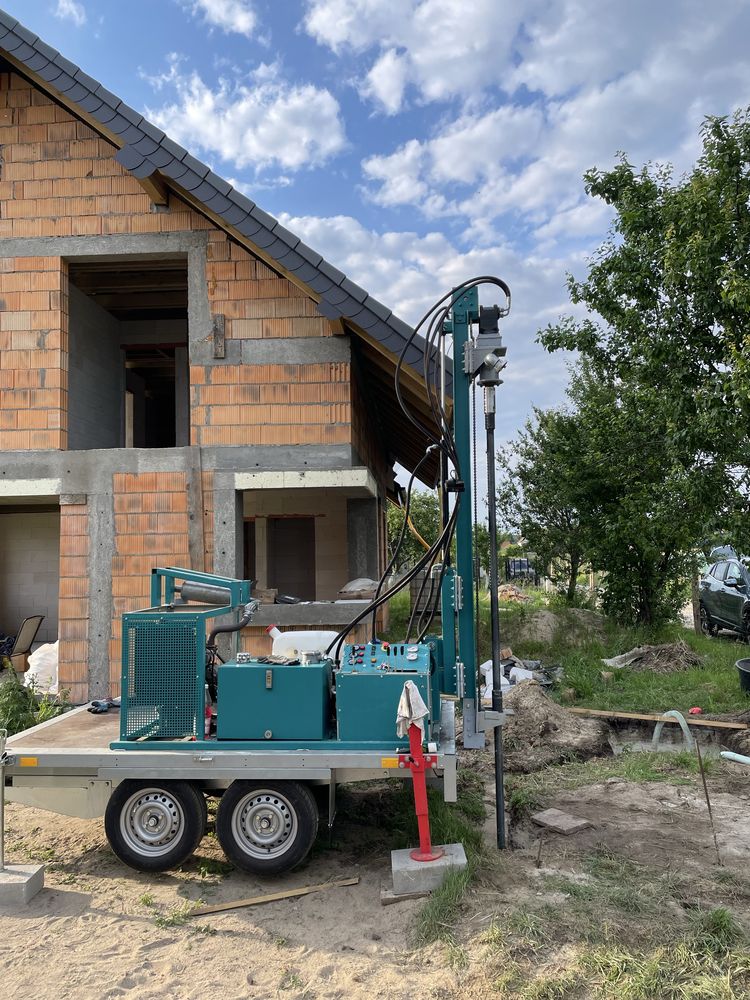 Wiertnica hydrauliczna płuczkowa *pompy ciepła *studnie głębinowe