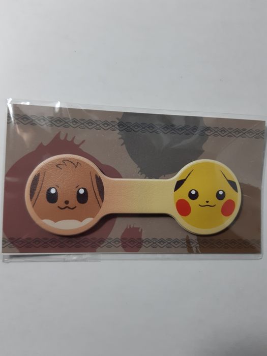 Clip para cabos Pokémon Legends: Arceus (Pikachu/Eevee)