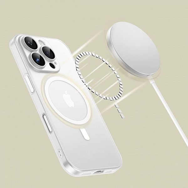 Tech-Protect Magslim Magsafe Iphone 16 Pro Max Matte/White