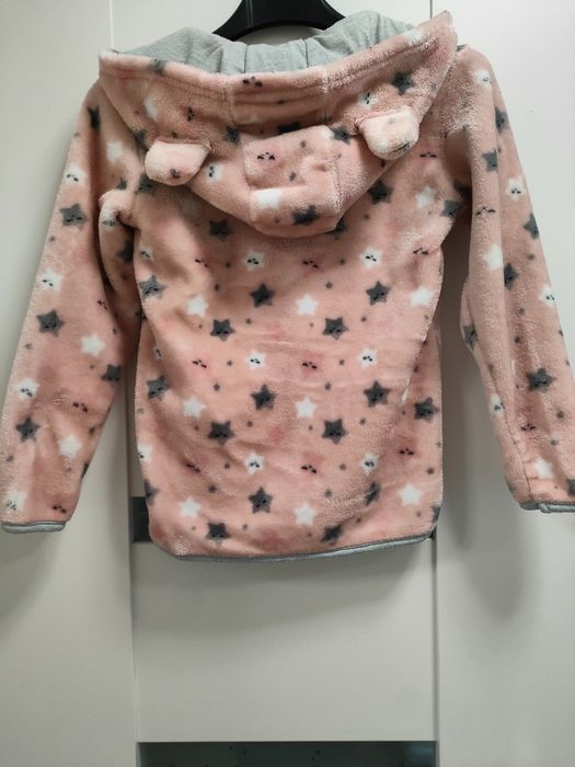 Bluza rozpinana z kapturkiem rozmiar 122/128