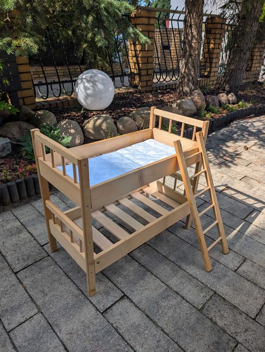 pietrowe łóżeczko dla lalek