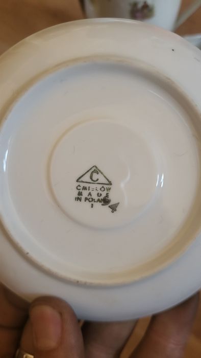 Ćmielów porcelana zestaw