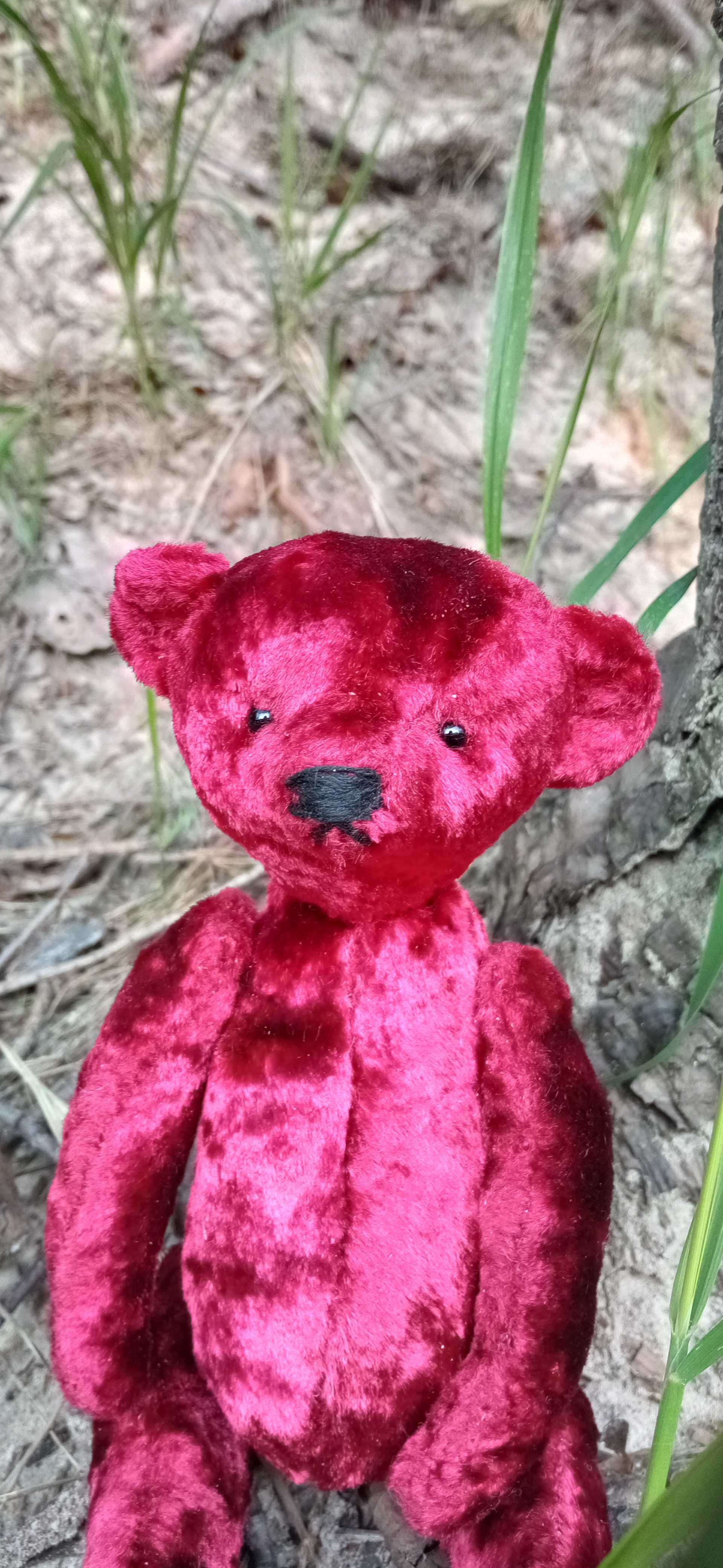 Ведмедик Тедді. Bear Teddy. Авторська, колекційна іграшка