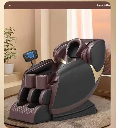 Nowoczesny fotel masujący - funkcja 0 grawitacji , 6 programów masażu