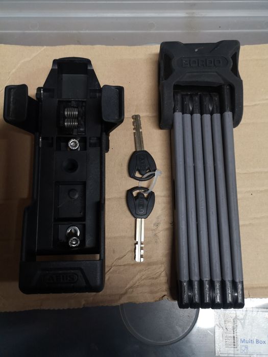 Zapięcie Abus BORDO rower zabezpieczenie