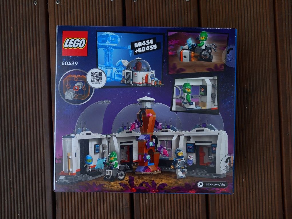 Lego City 60439 Stacja Badawcza na Księżycu