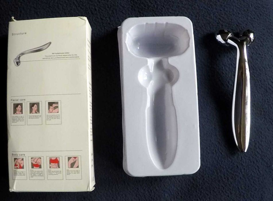 Masażer rolkowy/limfatyczny do twarzy