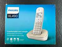 Telefon bezprzewodowy Philips XL490