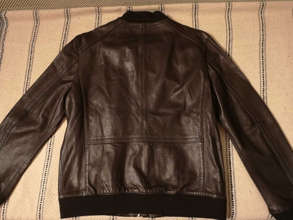 Kurtka ZARA Man, skóra, rozmiar XL, nowa.