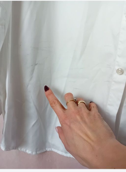 #Vistula koszula biała długi rękaw XL