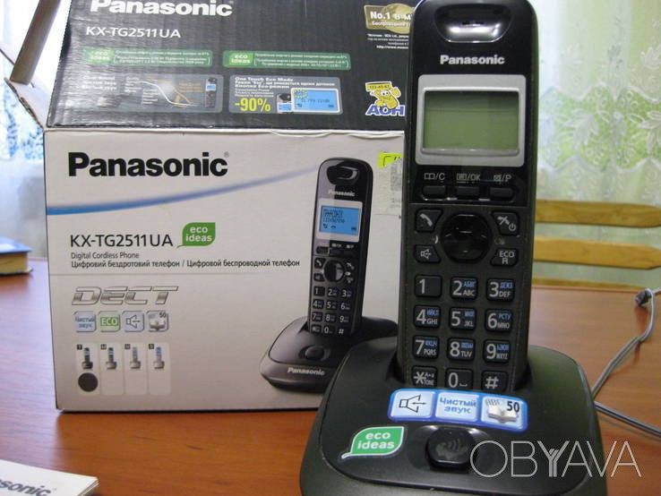 Радиотелефоны Panasonic KX-TG2511ua 2шт. в отличном состоянии