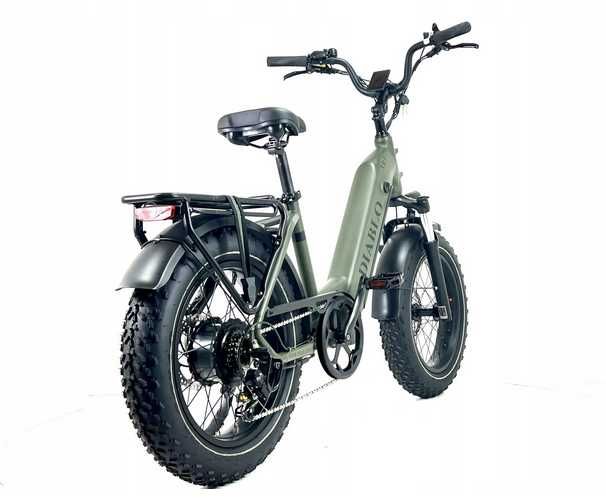 Rower Elektryczny Diablo XR1 FatBike 960Wh Nie Składak Manetka Fat Eco