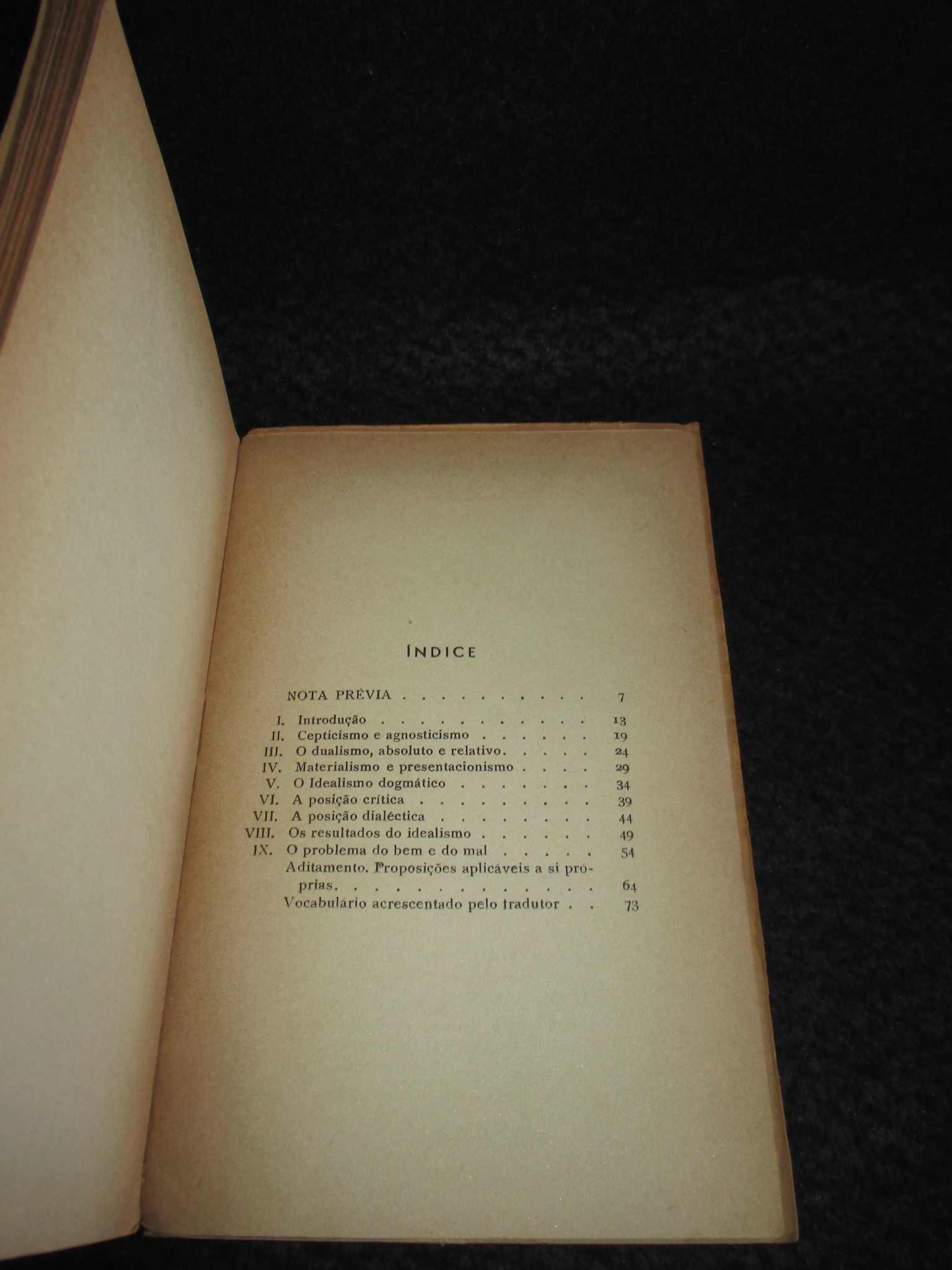 Livro Introdução ao Estudo da Filosofia John-Ellis McTaggart