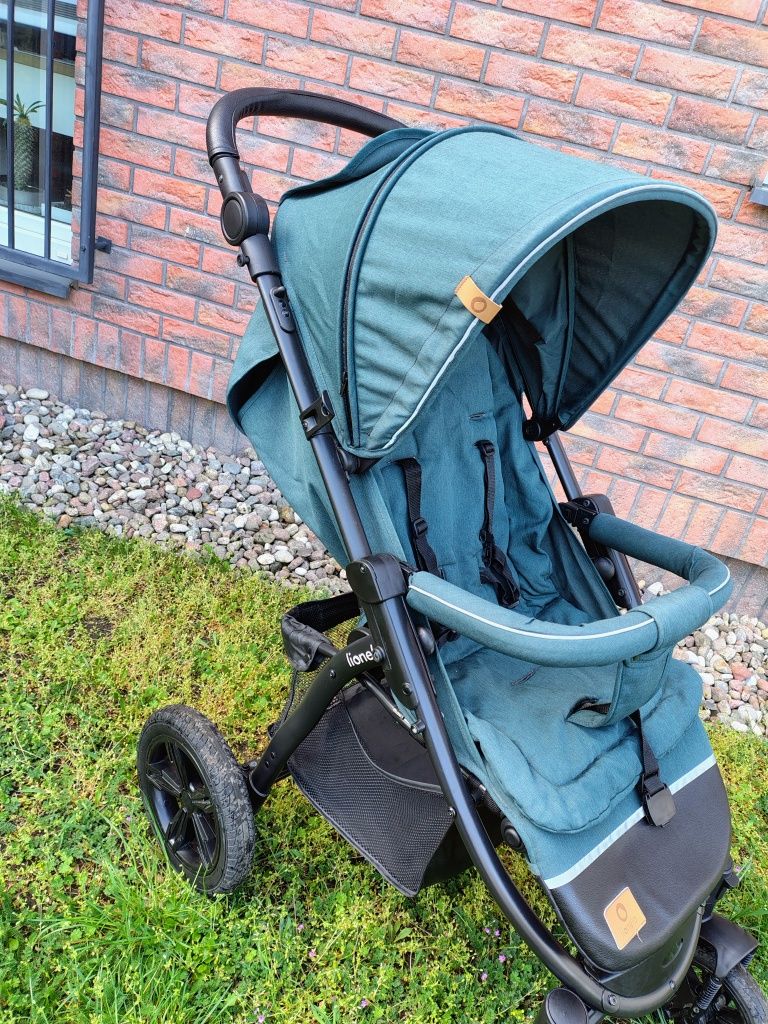 Wózek spacerowy #Lionelo Annet Tour, Green Turquoise