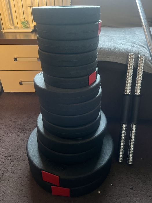 Zestaw obciazen  47,5kg