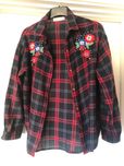 Camisa xadrez Zara T 11-12 anos