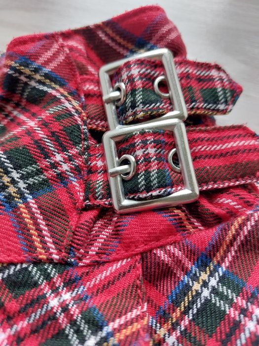 Spódnica 122 czerwona krata