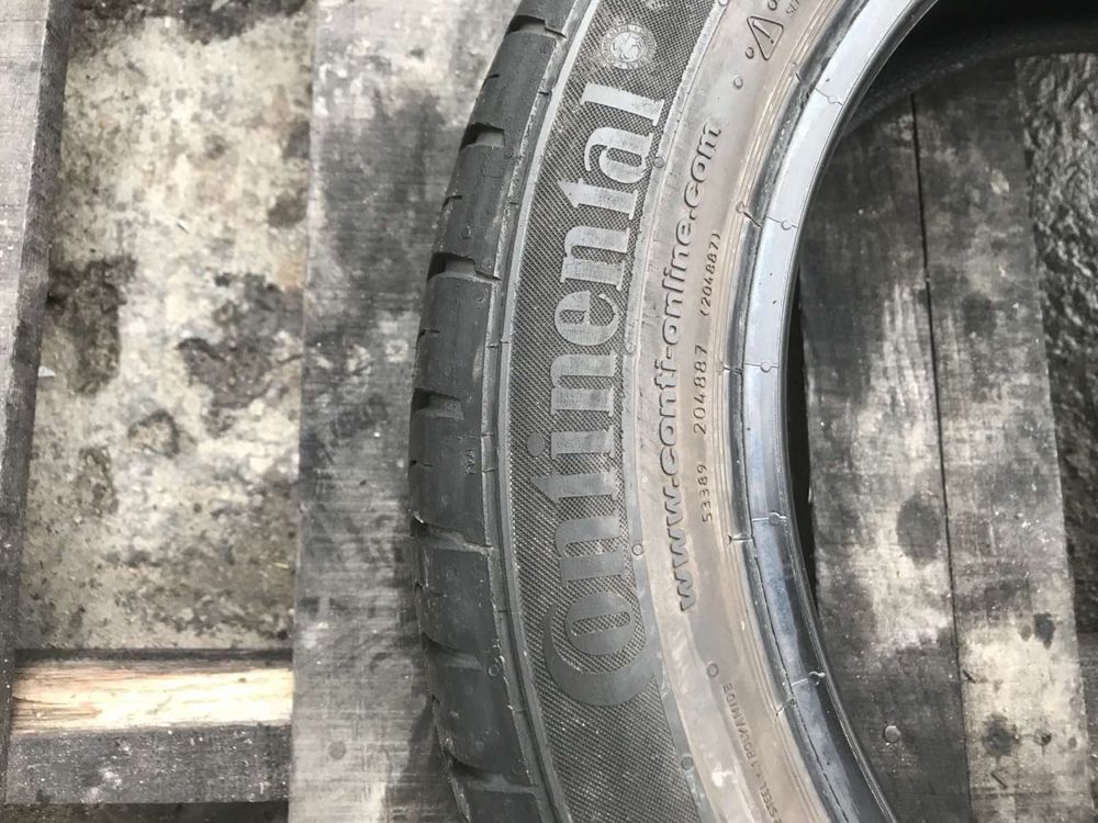 Continental 195/55r16 пара резина шини б/у склад літо