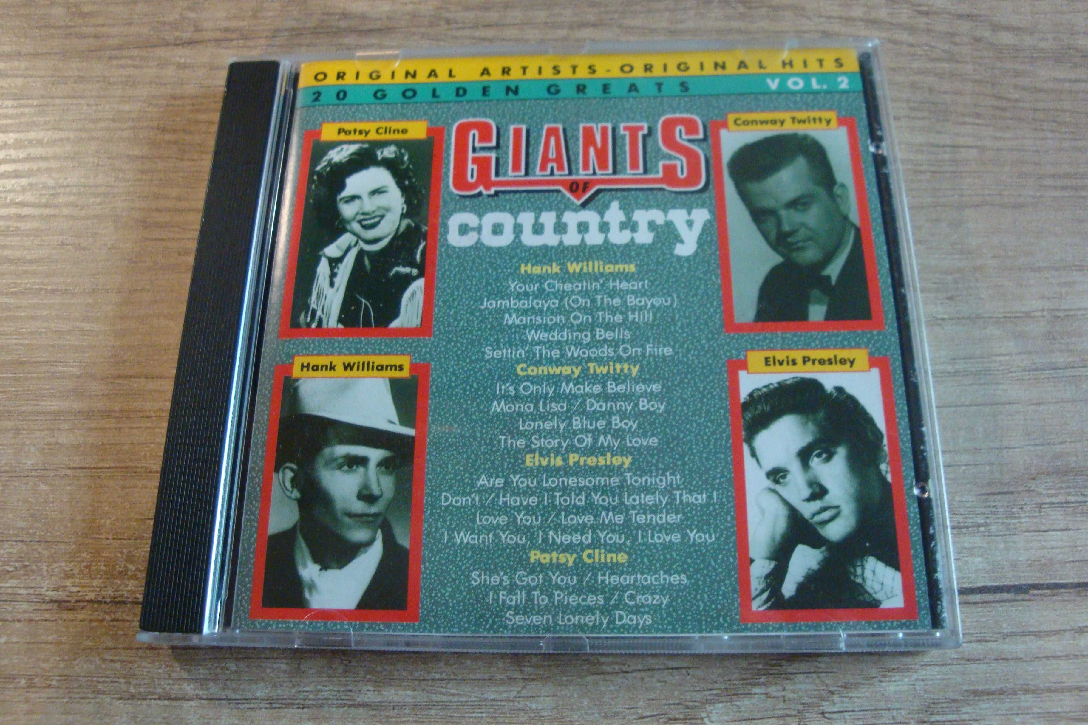 Giants Of Country Vol. 2 (Elvis Presley Hank Williams Conway Twitty)