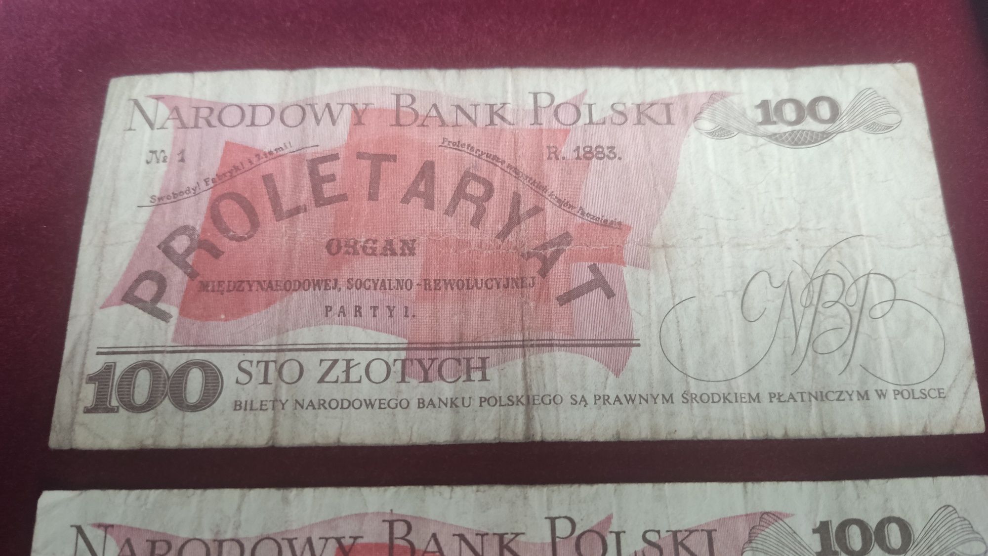 Narodowy Bank Polski / Banknot 100 zł / Ludwik Waryński