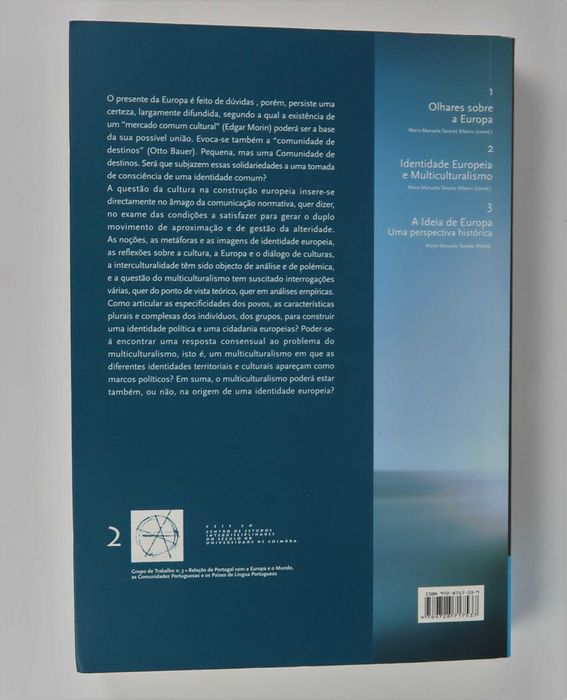 Identidade europeia e multiculturalismo – M. Manuela Tavares Ribeiro