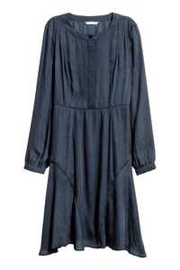 Сукня плаття синє H&M розмір С-М з підкладкою