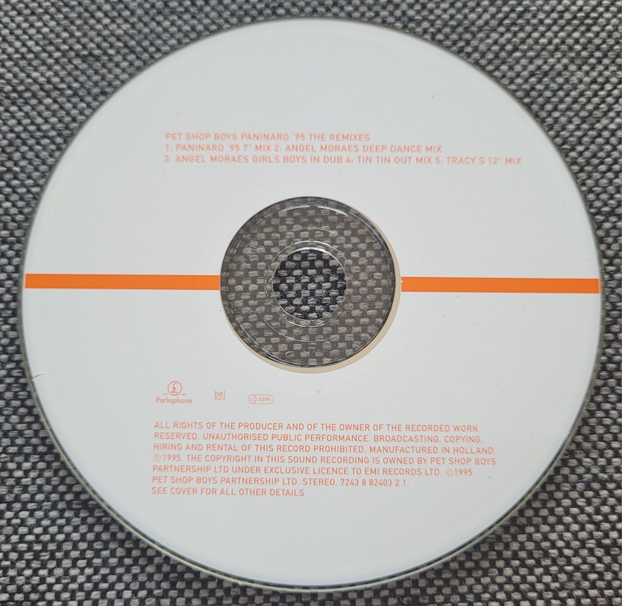Pet Shop Boys Paninaro'95 [The Remixes] CD Maxi Single Parlophone
