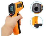 NEW! Pirometr termometr laserowy miernik LCD bezdotykowy -50 +380°C .