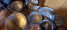 Conjunto de 7 panelas inox