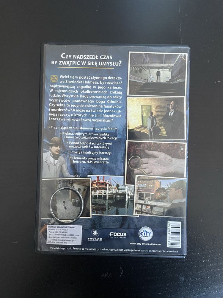 Gra Sherlock Holmes Przebudzenie PC