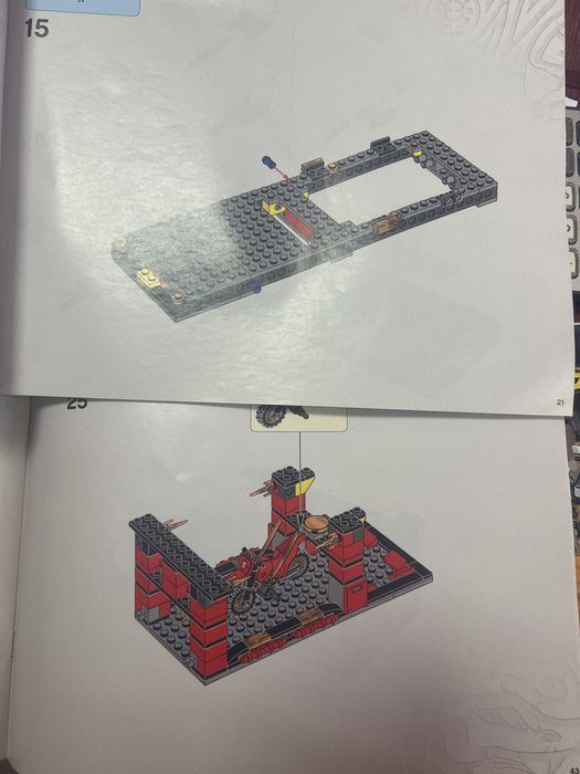 Лот книг  lego ninjago