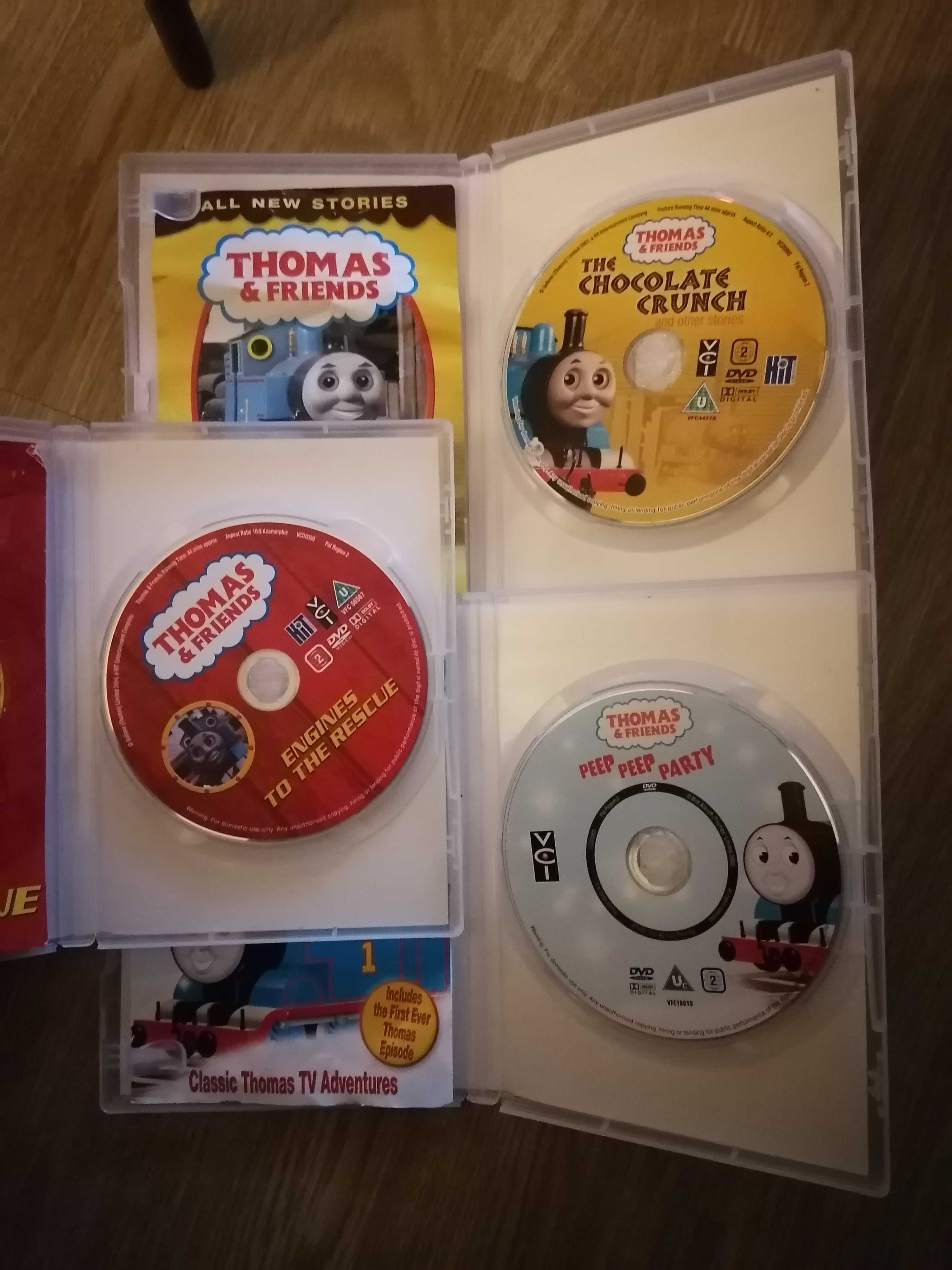 Thomas & Friends Dvd Tomek i Przyjaciele DVD oryginalne z UK