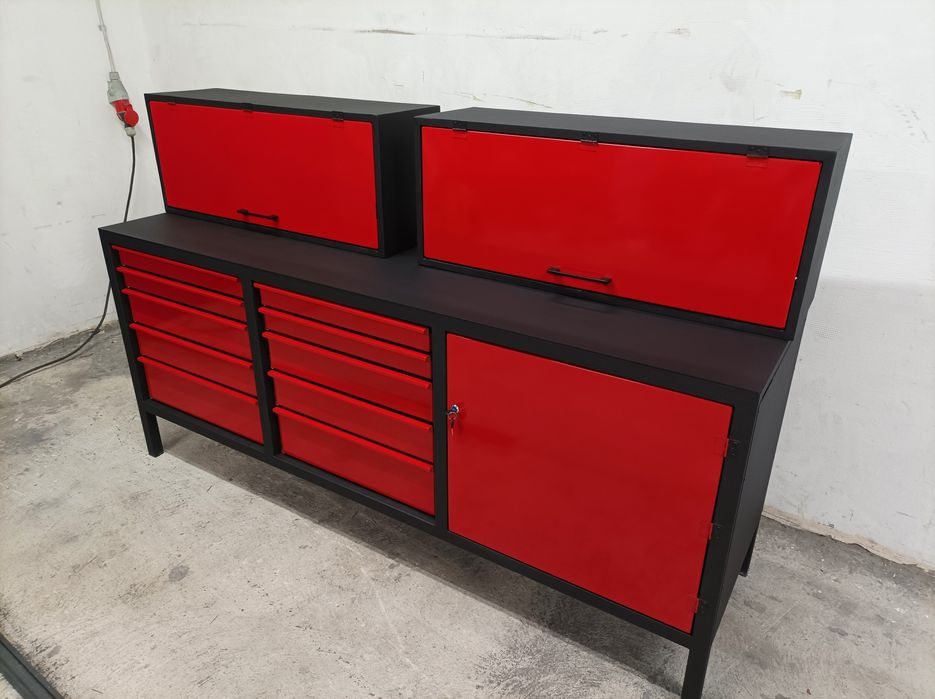 Meble warsztatowe stół metalowy Spawany Solidny