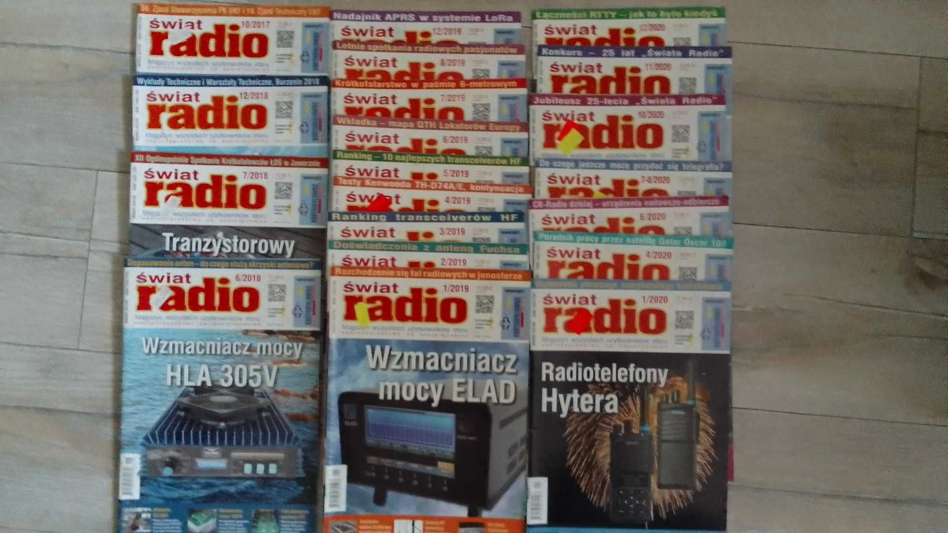 Świat Radio - czasopismo, 2008/2020 rok.