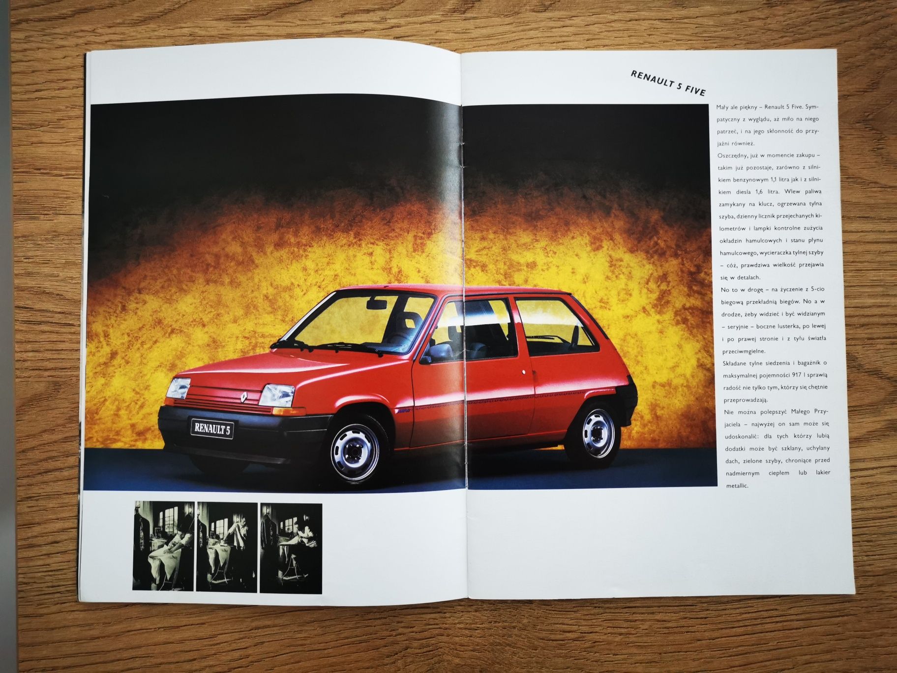 Prospekt katalog Renault 1992 r.