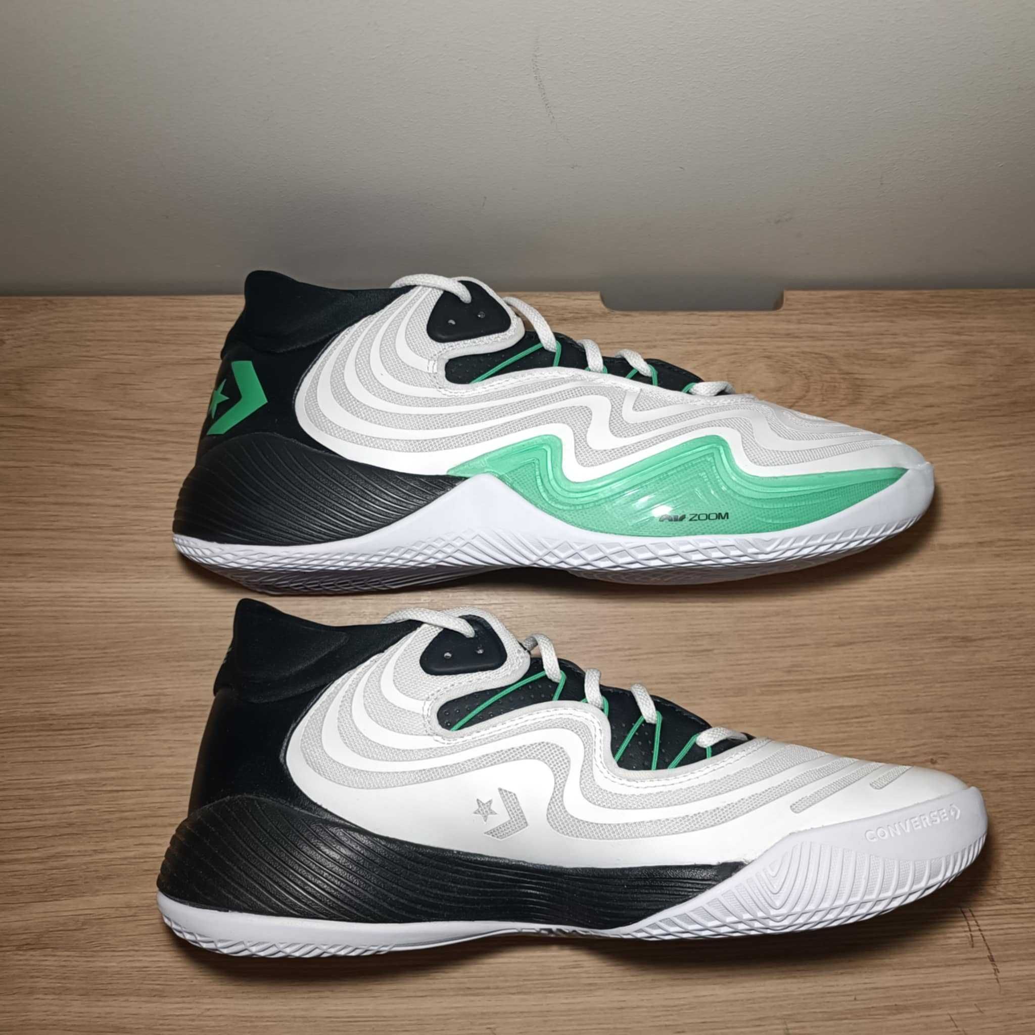 Converse All Star BB Shift CX Mid r. 45 (29 cm) White/Black/Apex Green