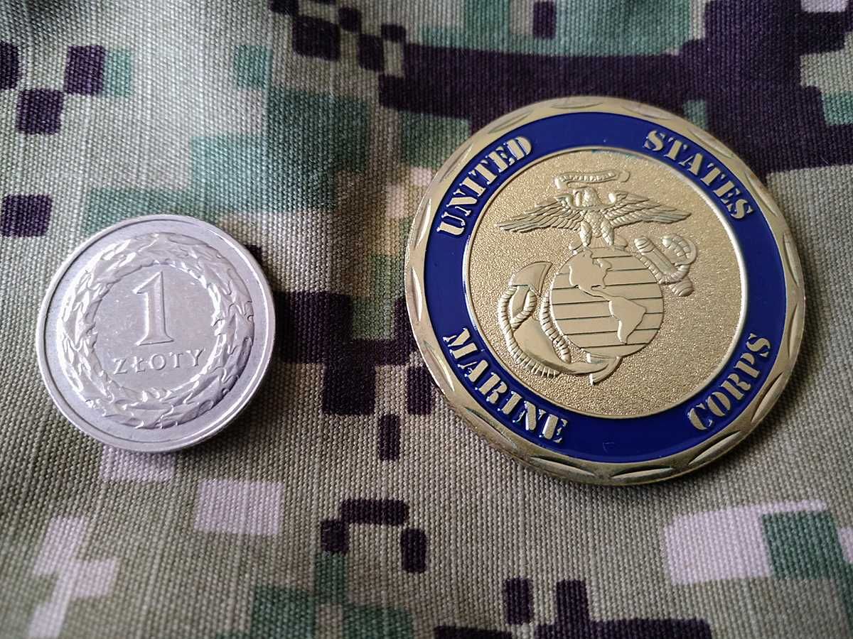 Challenge coin 8th Marine Regiment USMC
