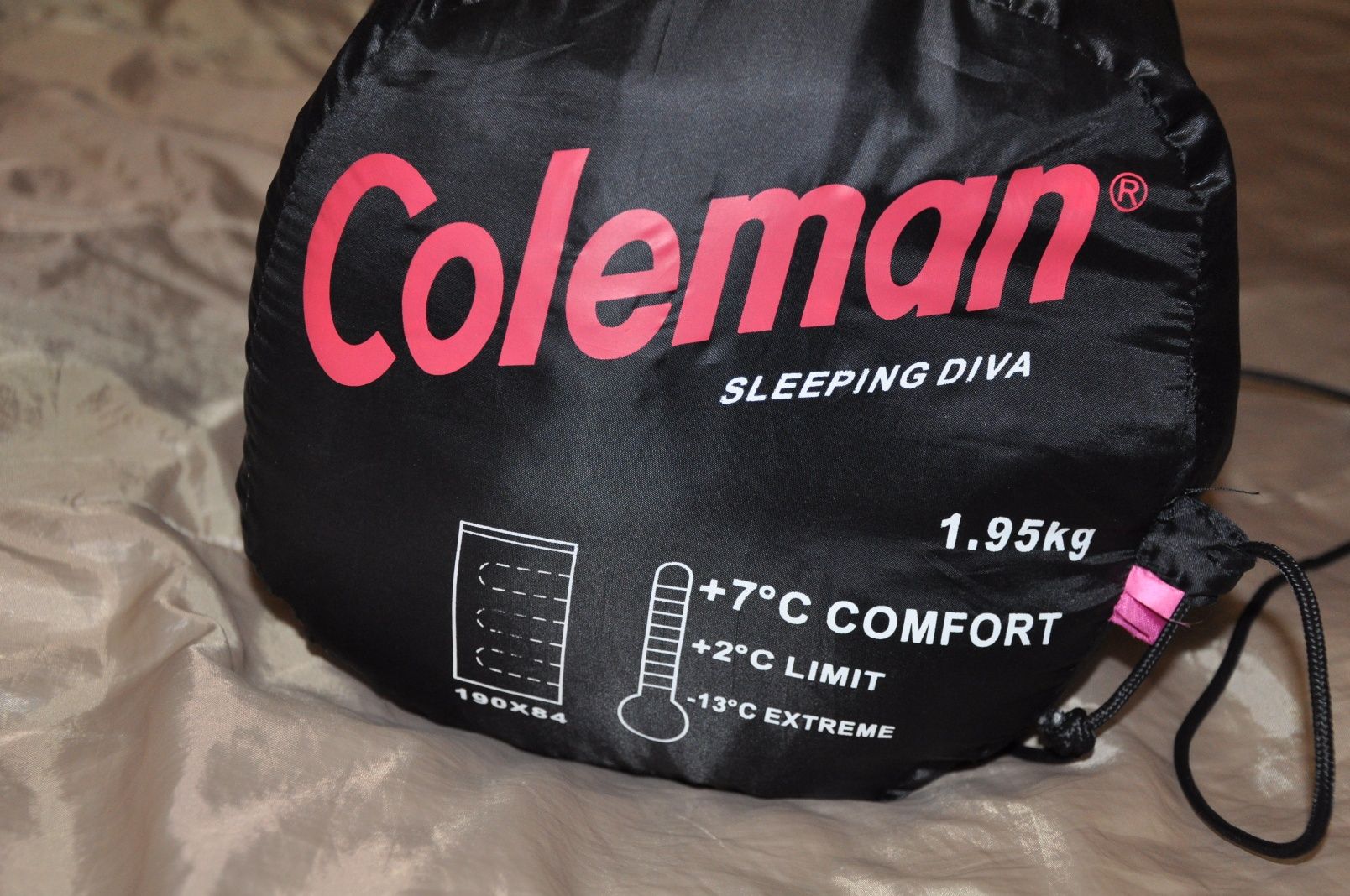 Теплий спальний мішок Coleman Sleeping Diva / Cпальный мешок