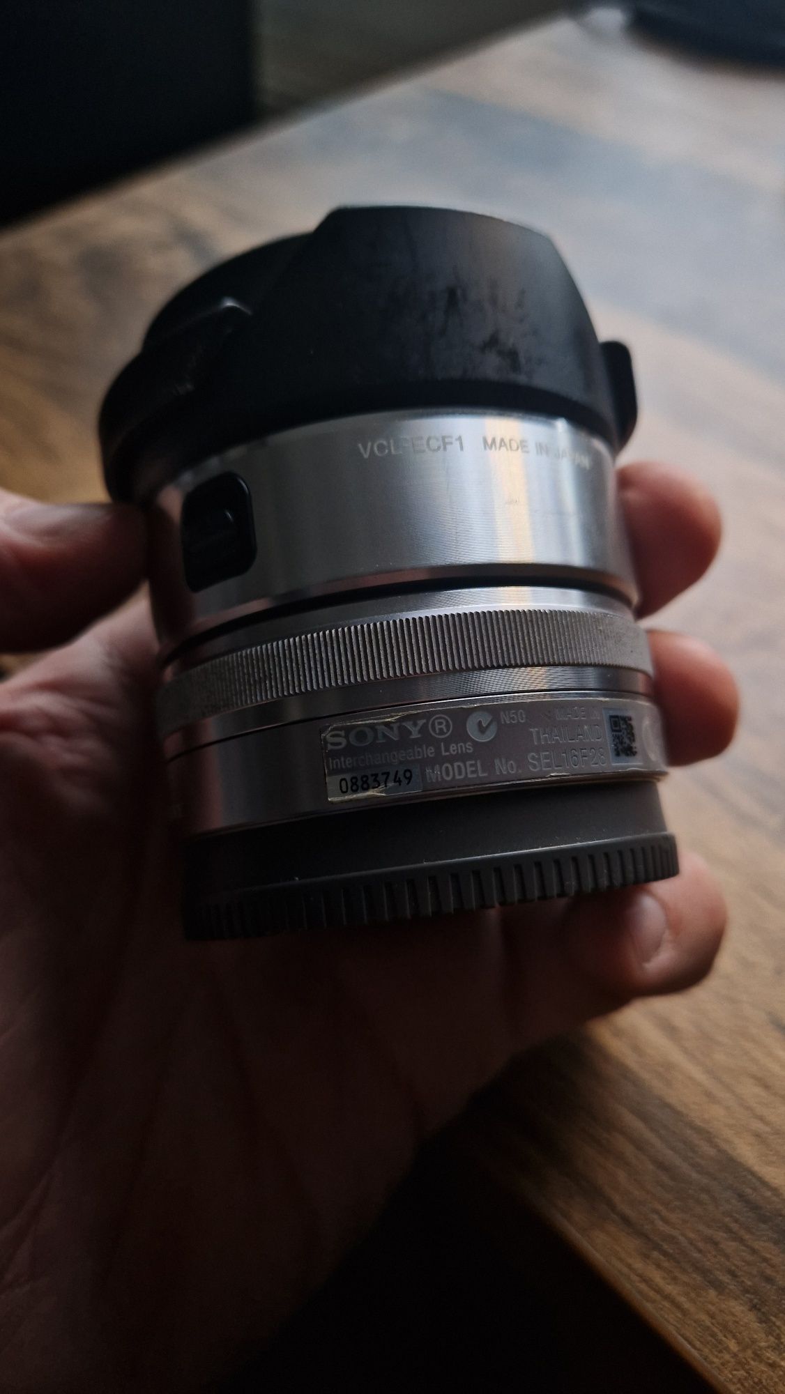 Obiektyw Sony E 16 mm f/2.8 + conveter FISHEYE