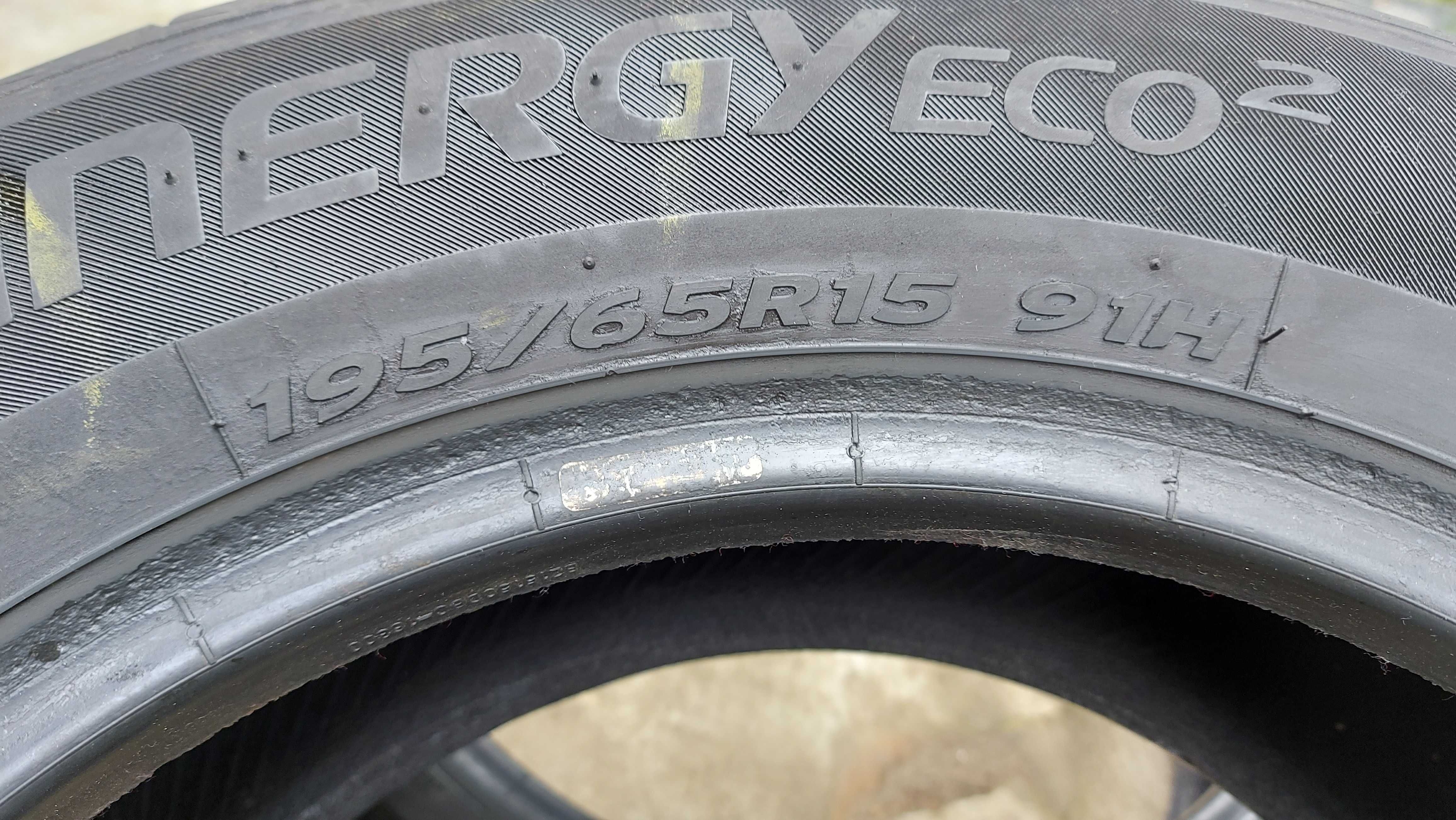 2x OPONY LETNIE HANKOOK KINERGY eco2 195/65/15 2017 rok ładne