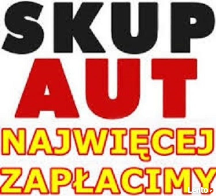 SKUP AUT/samochodów/każdy stan/gotówka/ZŁOMOWANIE/całe pomorskie