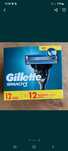 Gilette mach 3 , 12 ostrzy