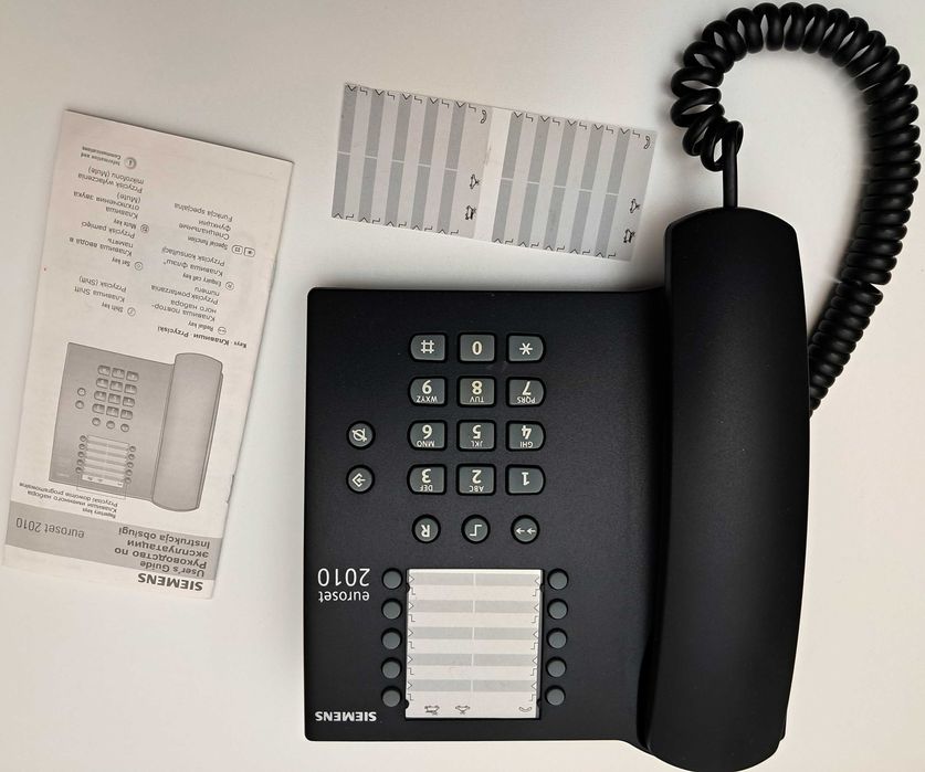 Telefon stacjonarny przewodowy Siemens Euroset 2010