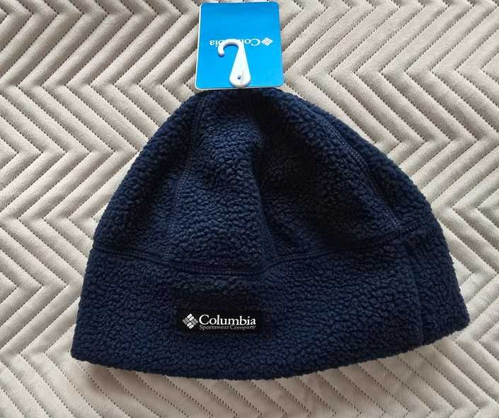 Czapka columbia helvetia sherpa granatowa very warm