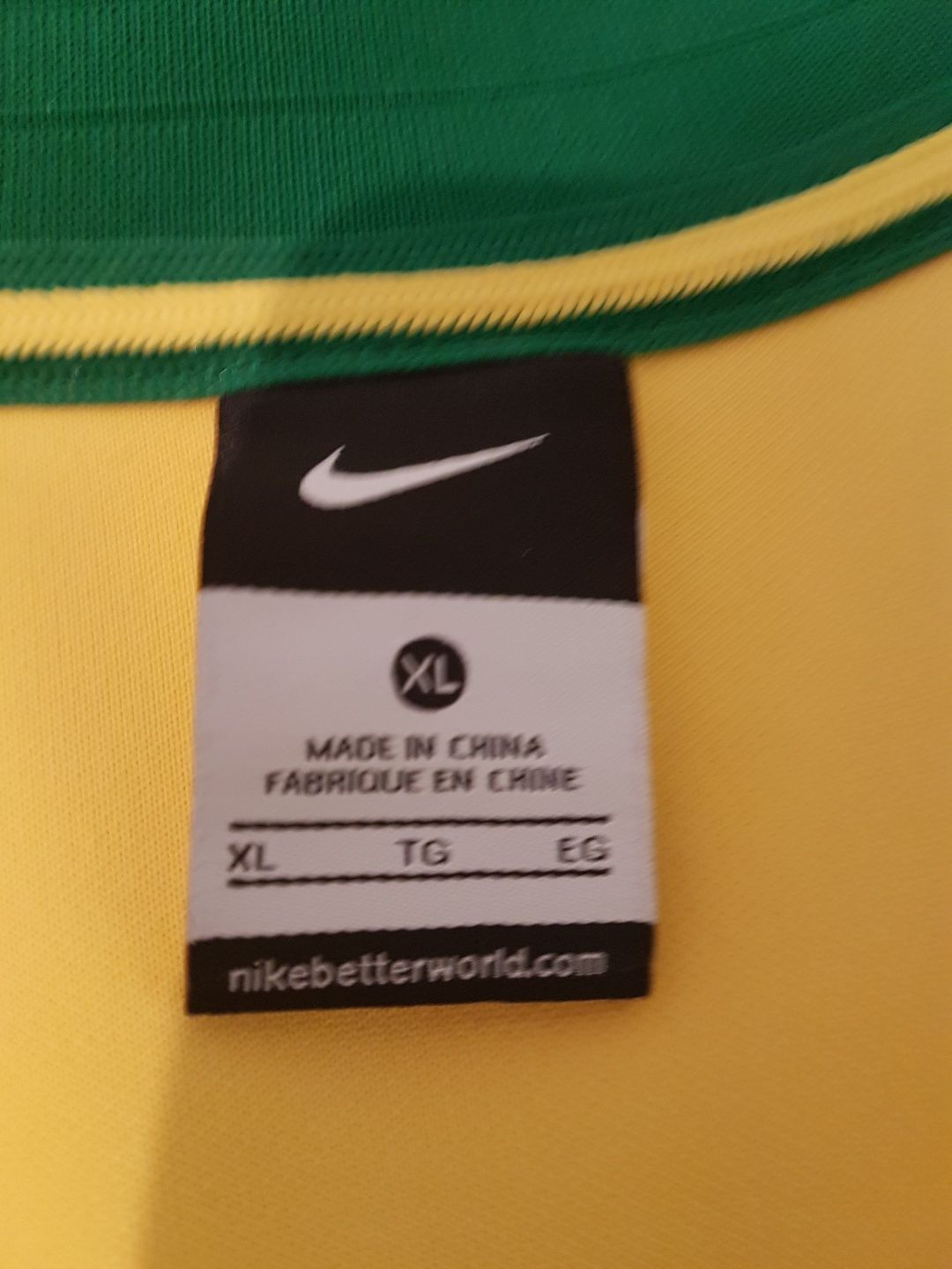 Casaco de fato de treino Nike da seleção do Brasil de futebol