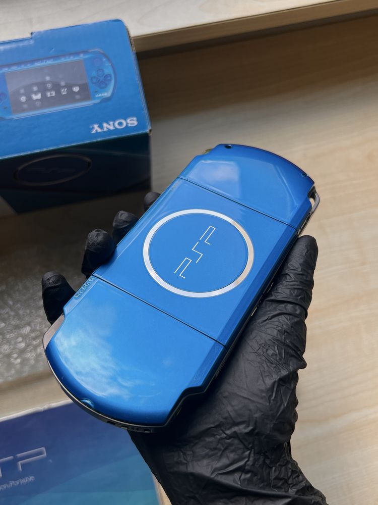 Konsola psp 3000, vibrant blue, piekny stan!