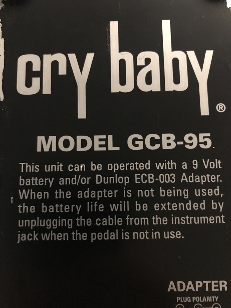 Crybaby Dunlop GCB-95