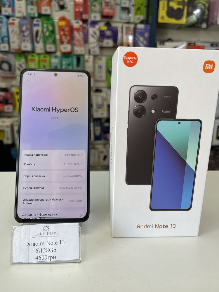 Xiaomi note 13 6/128Gb