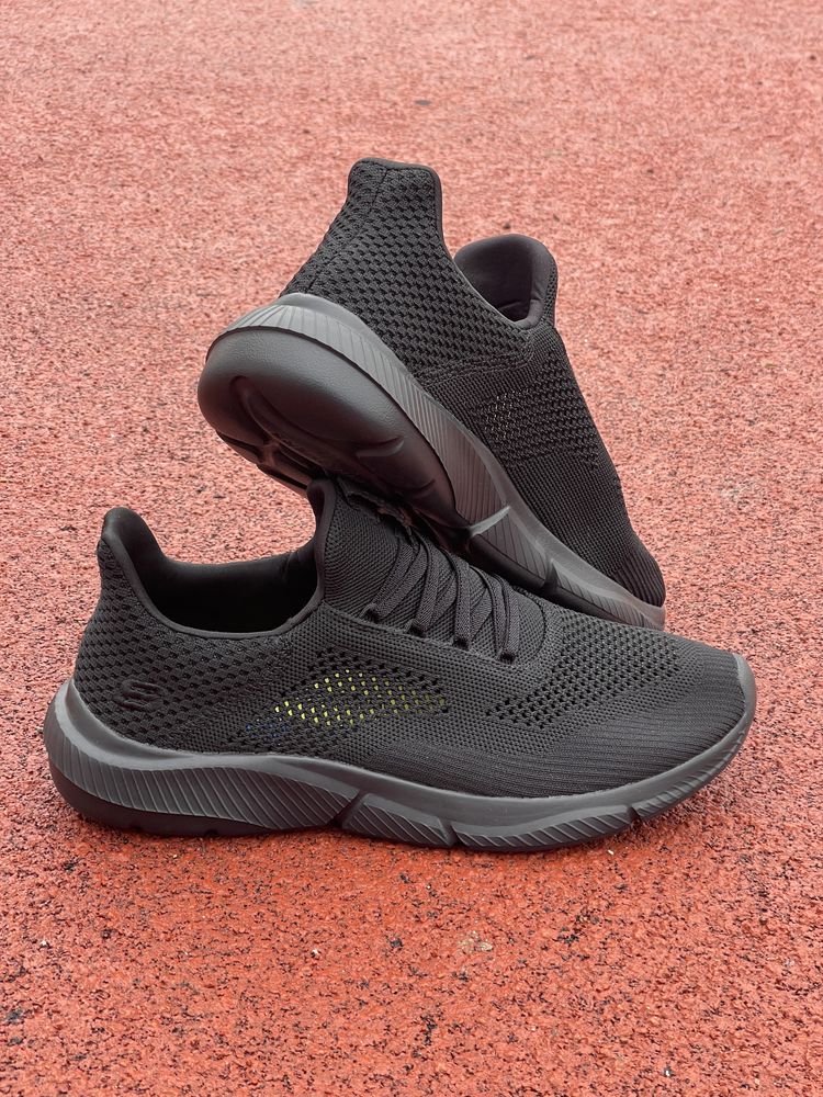 Оригінал Кросівки Skechers Ingram 210281 BBK оригинал скечерс чорні